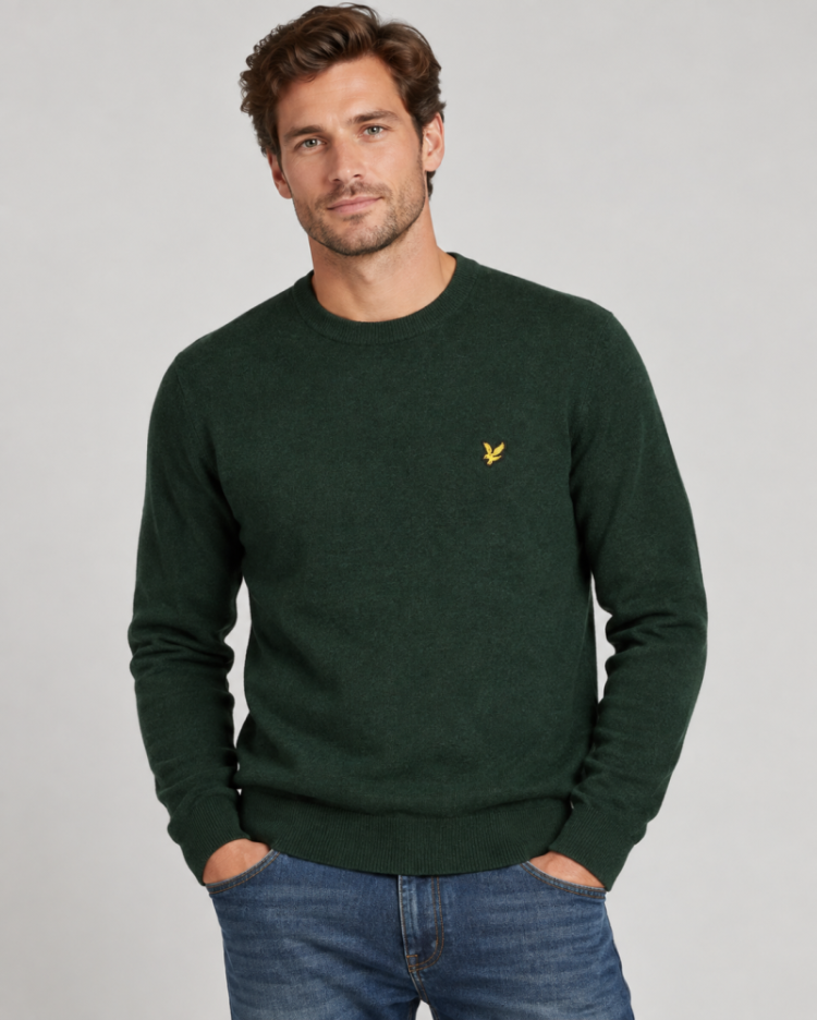 Pull LYLE&SCOTT W507 DARK GREEN