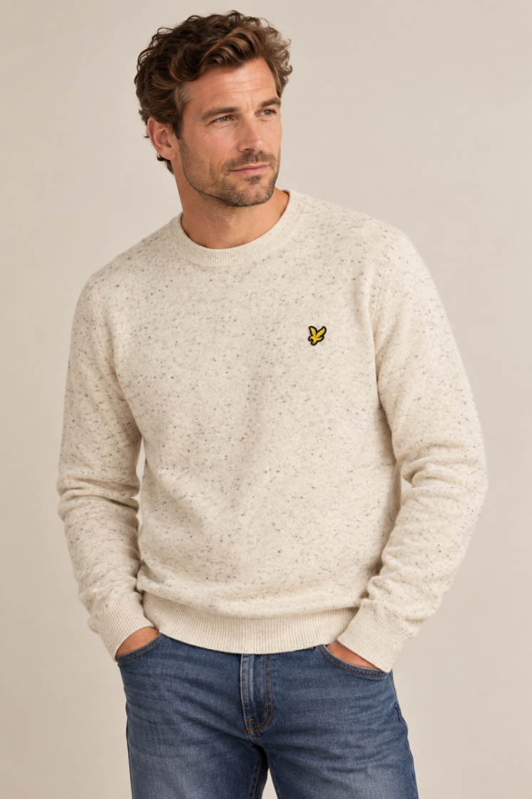 Pull LYLE&SCOTT Y355 WHITECAP G