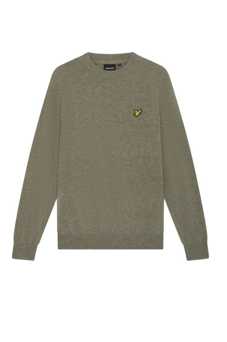 Pull LYLE&SCOTT Y356 KHAKI SMOK