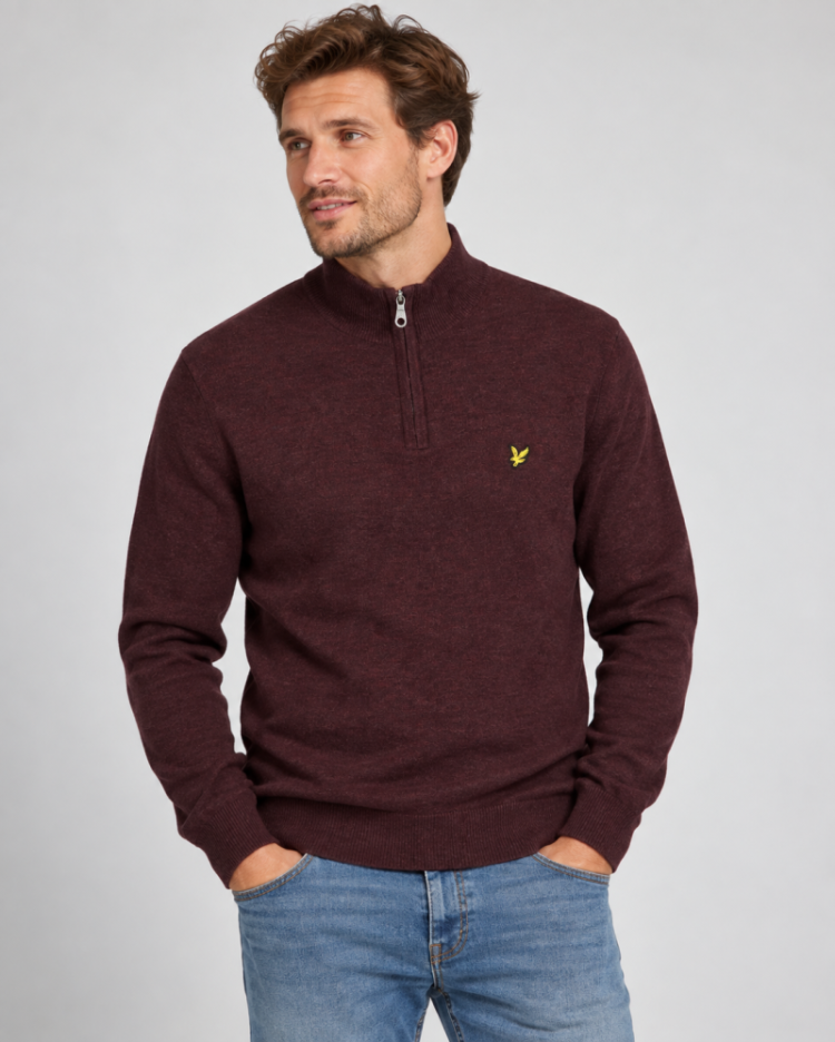 Pull LYLE&SCOTT Y357 BEETROOT