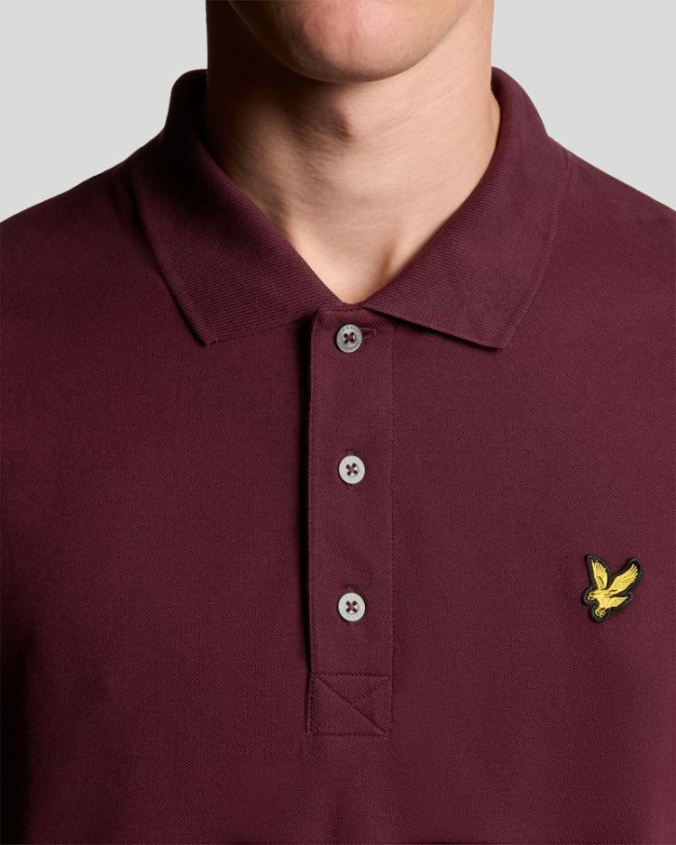 Polo LYLE&SCOTT Z562 BURGUNDY