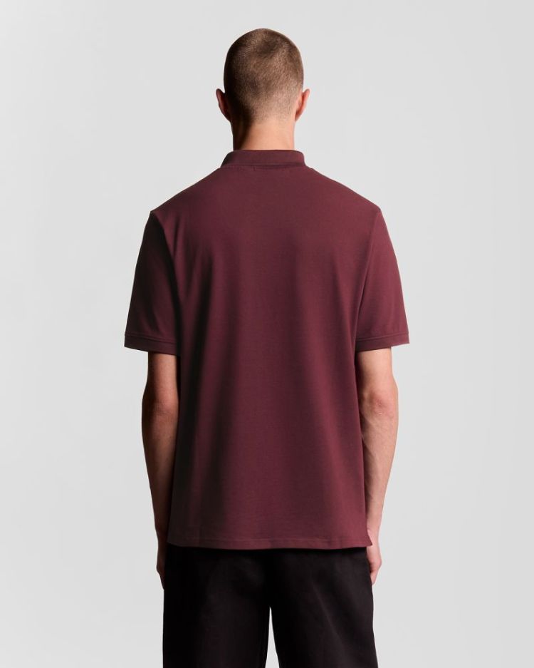 Polo LYLE&SCOTT Z562 BURGUNDY