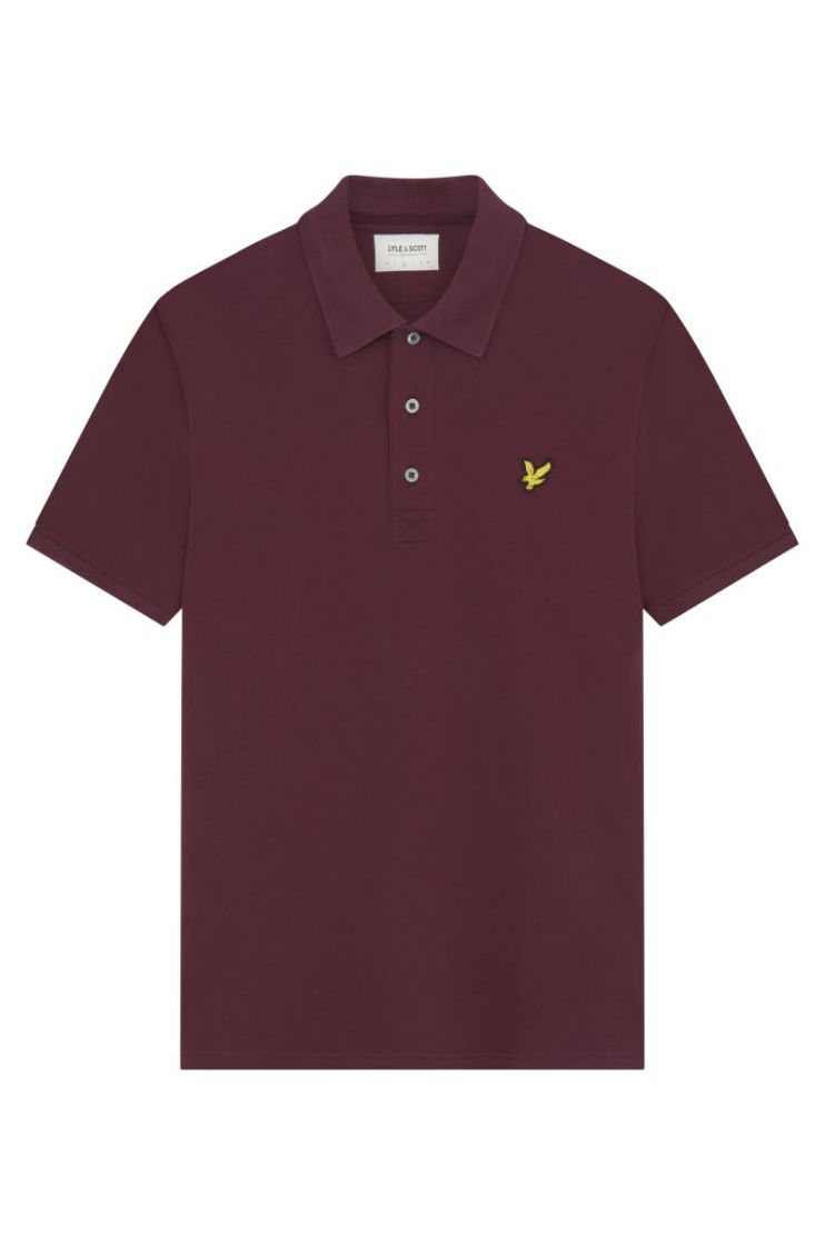 Polo LYLE&SCOTT Z562 BURGUNDY