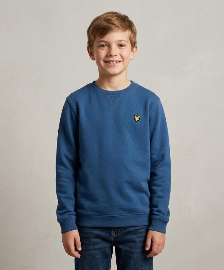 Sweater LYLE&SCOTT W329 AEGEAN BLU