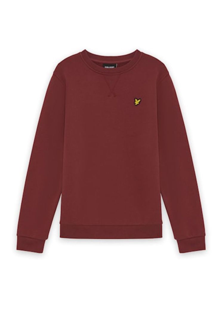 Sweater LYLE&SCOTT Y273 OXBLOOD RE