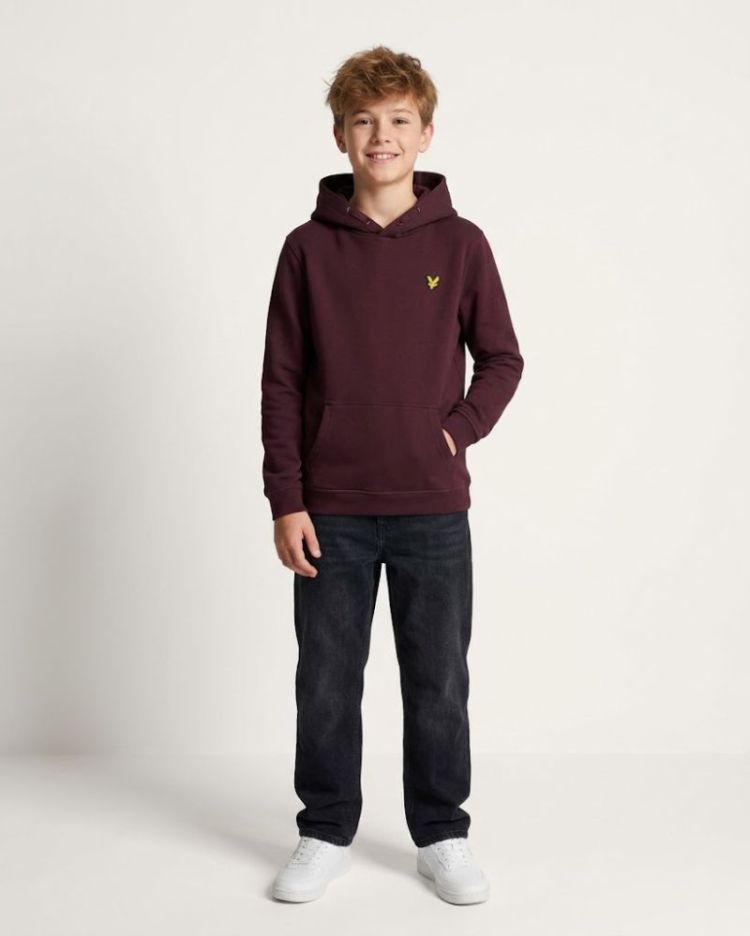 Sweater LYLE&SCOTT Z562 BURGUNDY