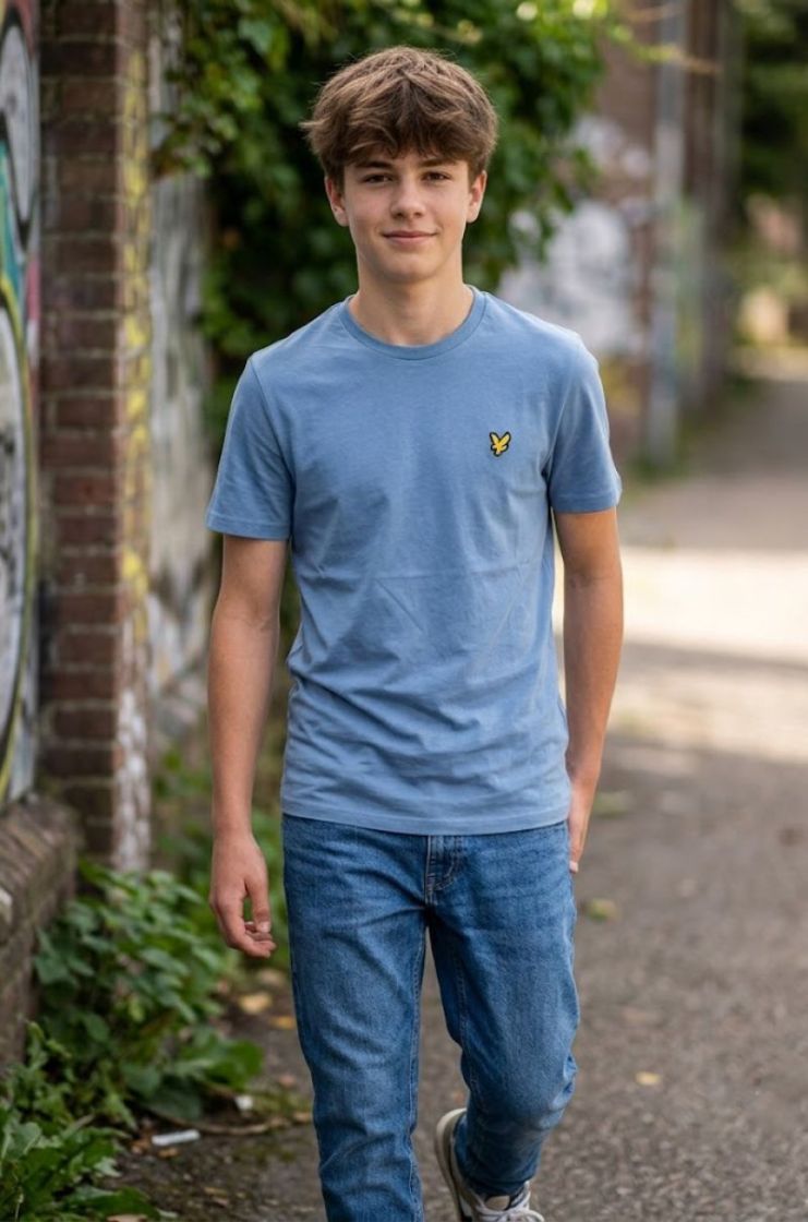 T-shirt LYLE&SCOTT X542 POWER BLUE