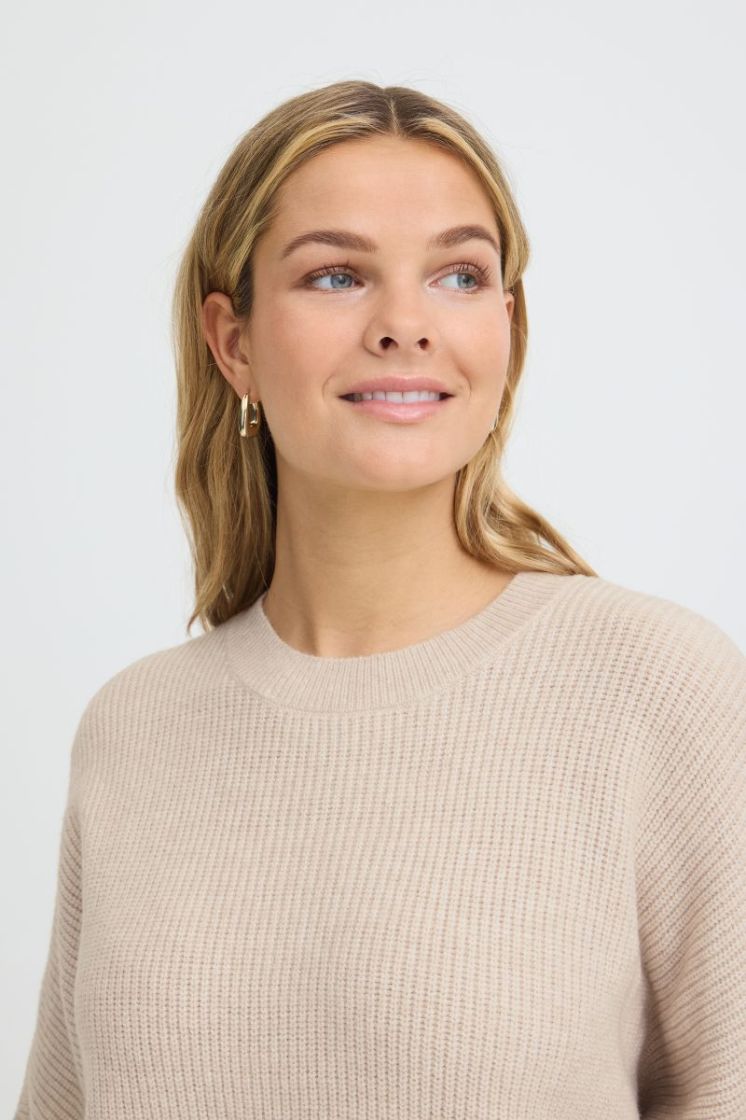Pull FRANSA 1304011 Oatmeal