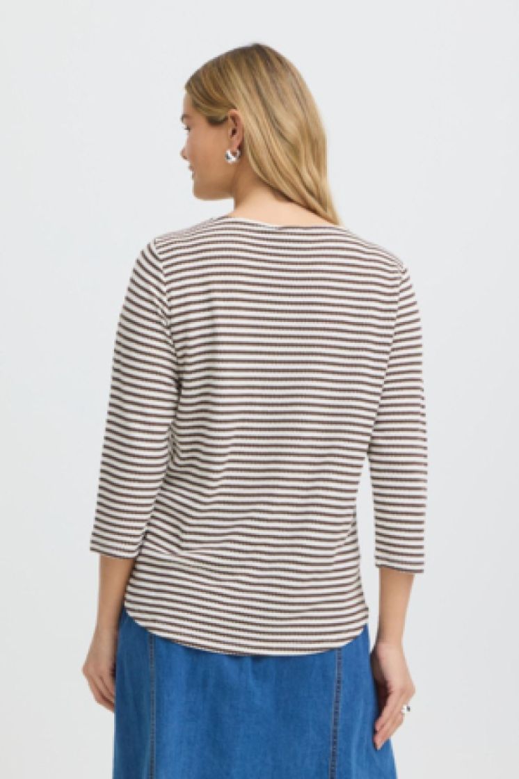 T-shirt FRANSA 900010094 RUM R