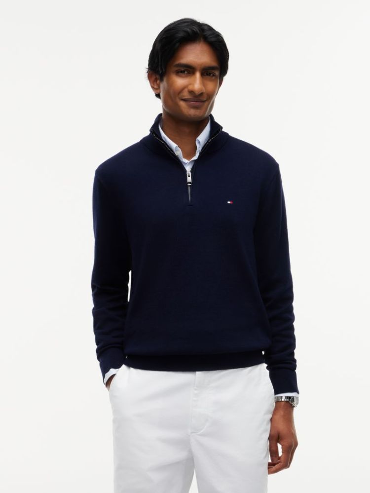 Gilet TOMMY HILFIGER DW5 NAVY BLUE