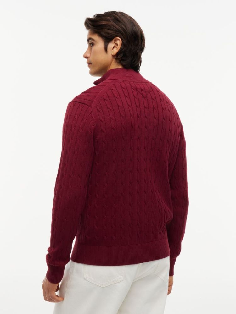 Pull TOMMY HILFIGER VLP BURGUNDY