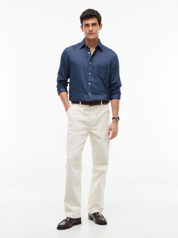 Hemd TOMMY HILFIGER DVF BRISK BLUE