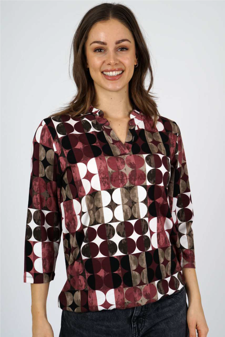 T-shirt TITCHINI 98 BORDEAUX