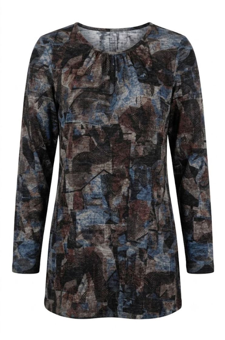 T-shirt TITCHINI 19 BROWN/BLUE C
