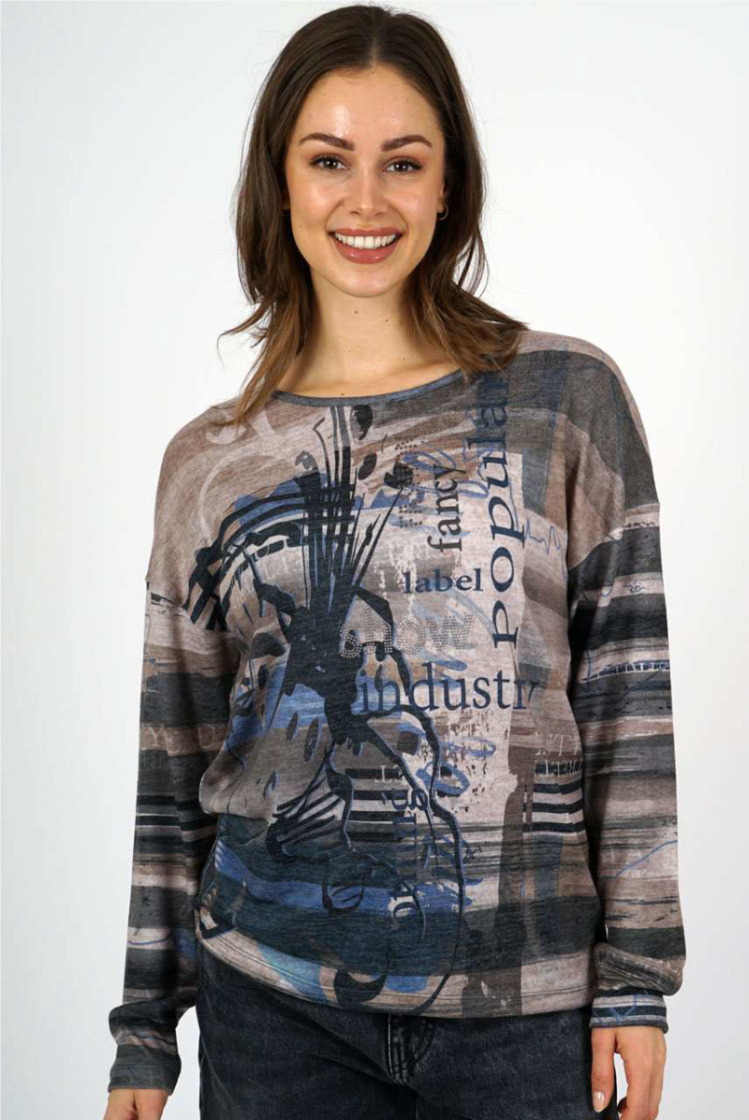 T-shirt TITCHINI 13 BEIGE MEL/BL
