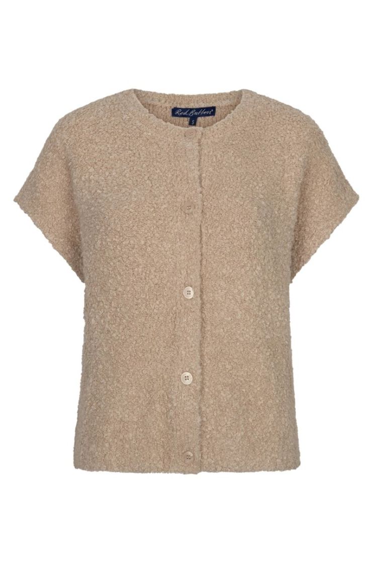 Gilet RED BUTTON 319 mud