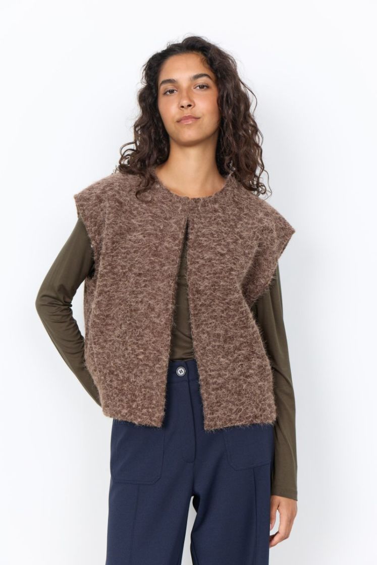 Gilet SOYA 98980 CHOCOLATE