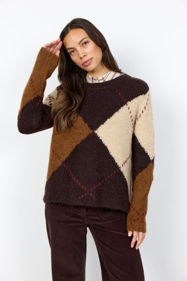 Pull SOYA 98980C CHOCOLAT