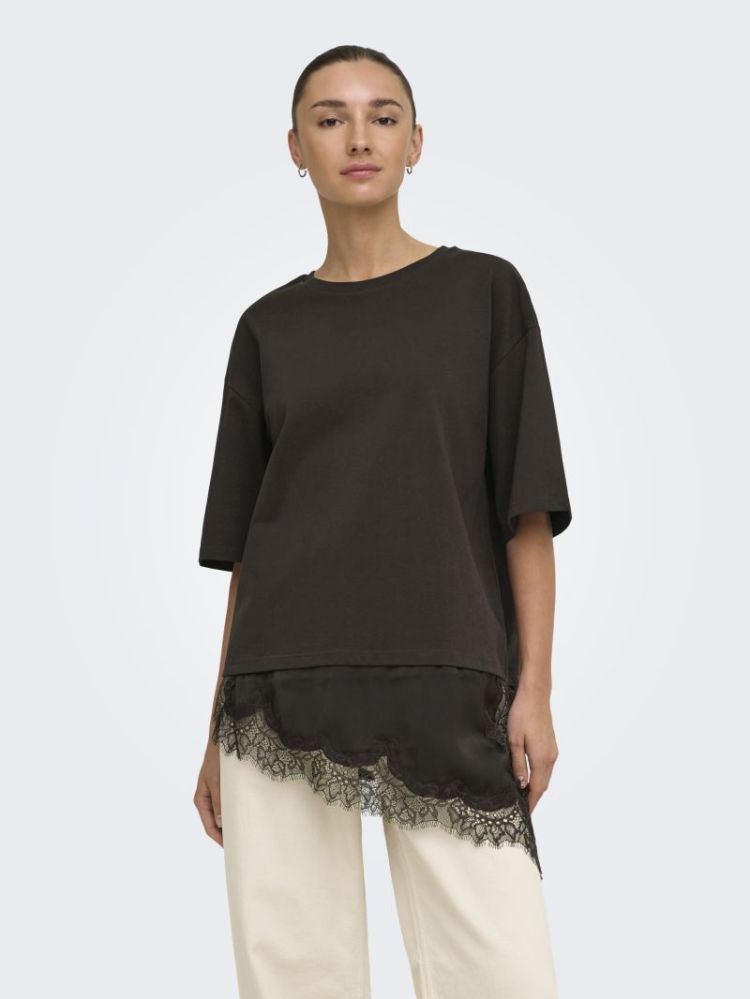 T-shirt JDY 244915 Chocolat