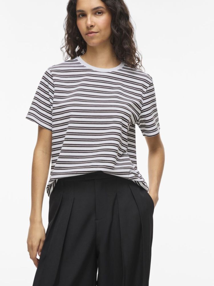 T-shirt VILA 196326010 Coffe