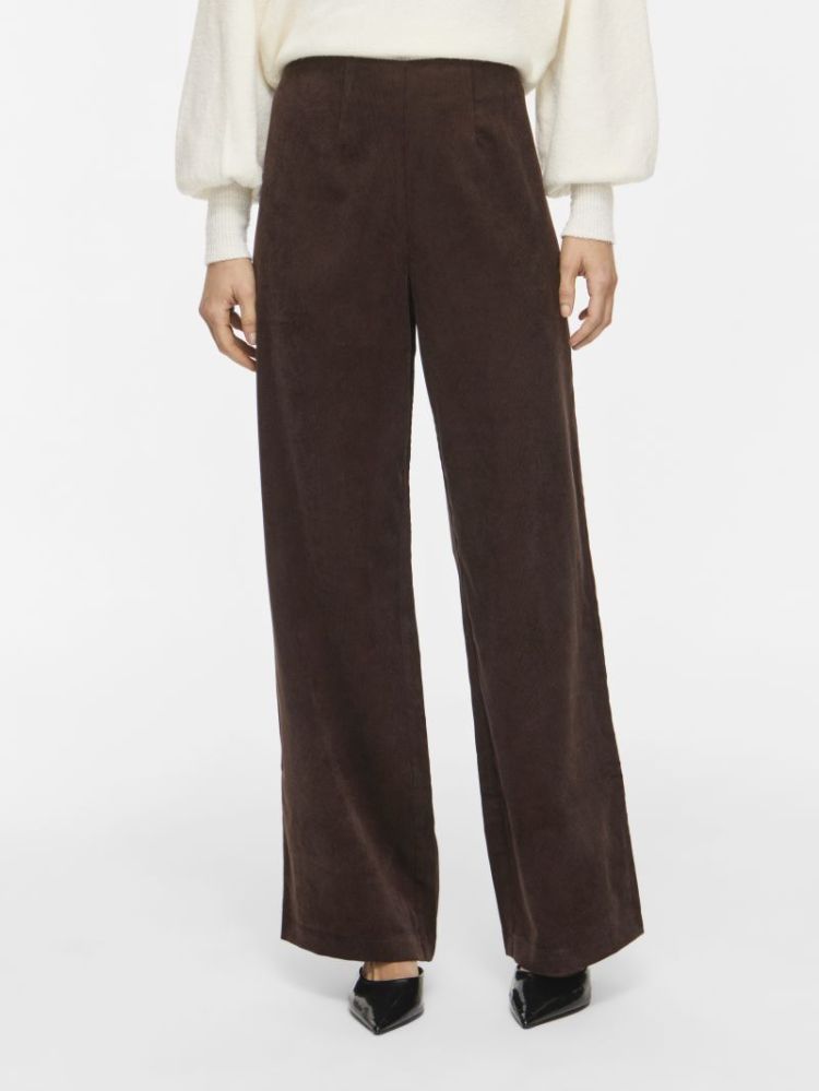 Broek VILA 196326 Coffee B