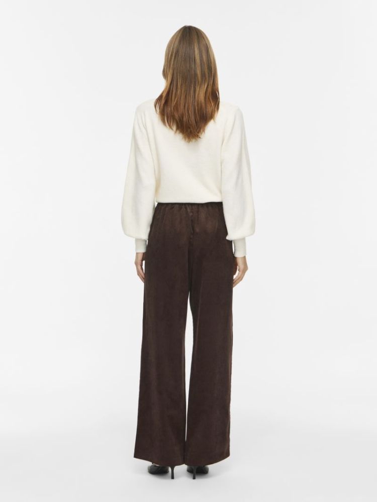 Broek VILA 196326 Coffee B