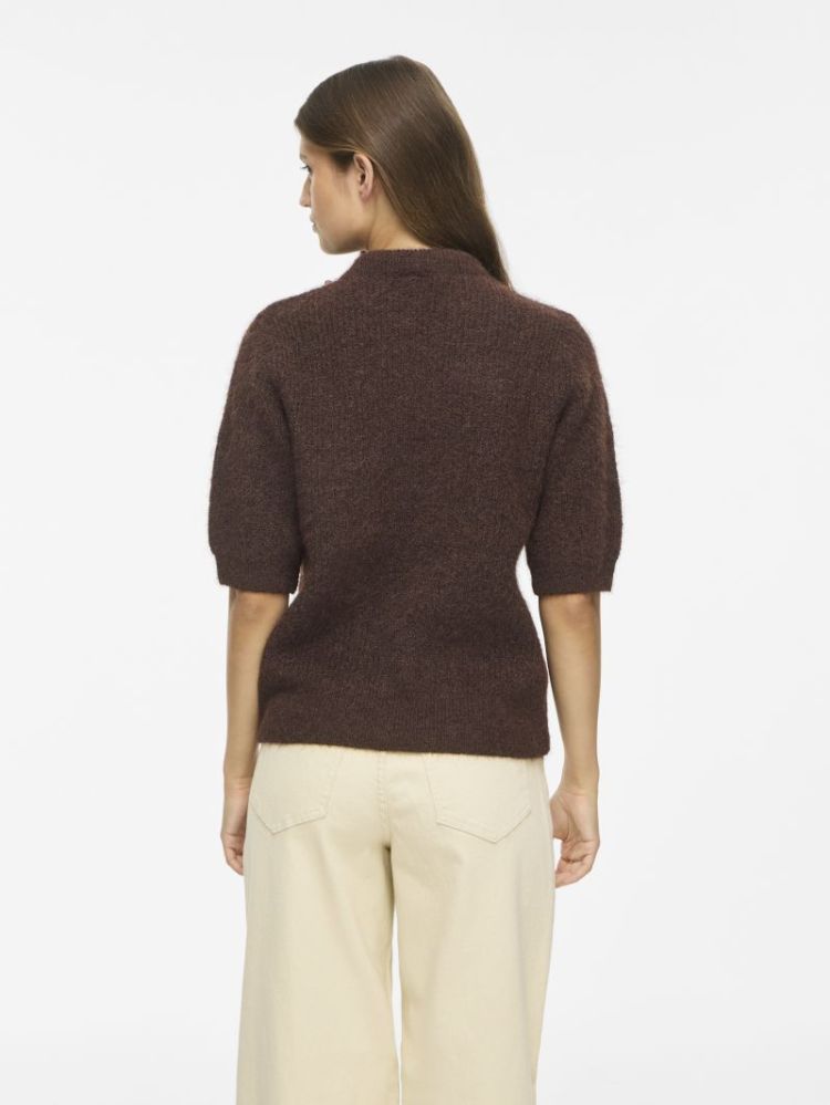 Pull VILA 196326001 Coffe