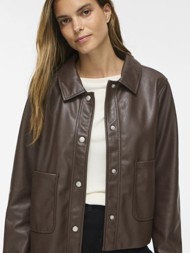 Blazer VILA 196326 Coffee B