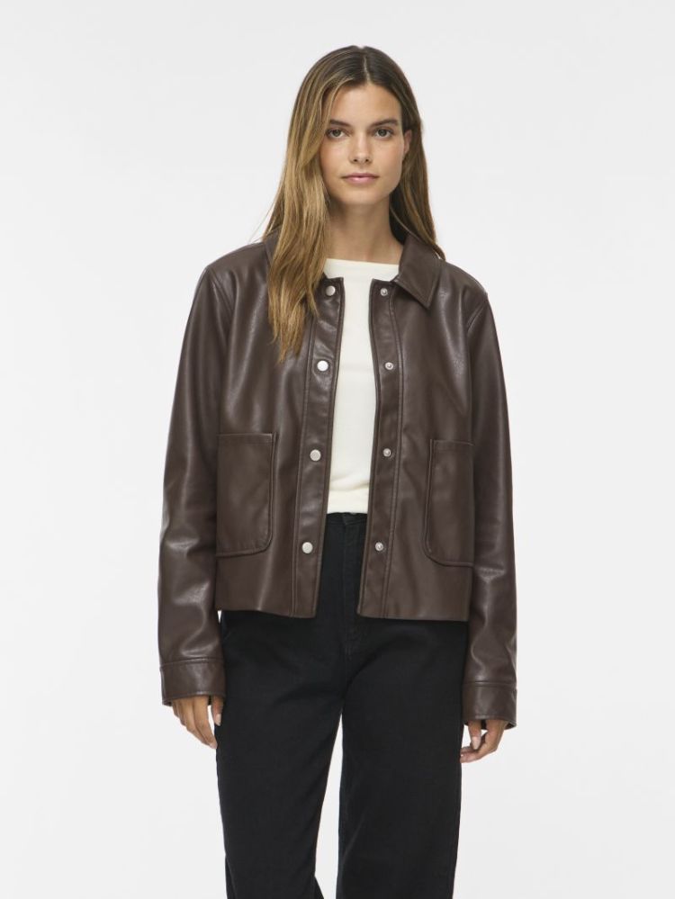 Blazer VILA 196326 Coffee B