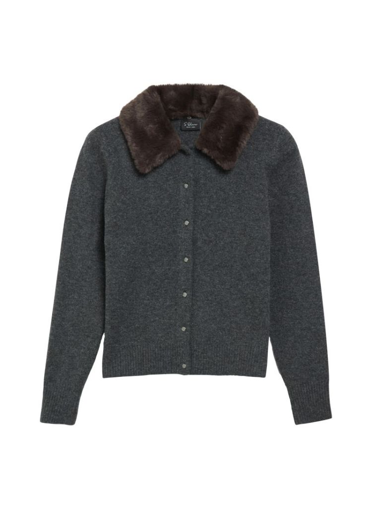 Gilet BLACK LABEL 9898 GREY/BLACK