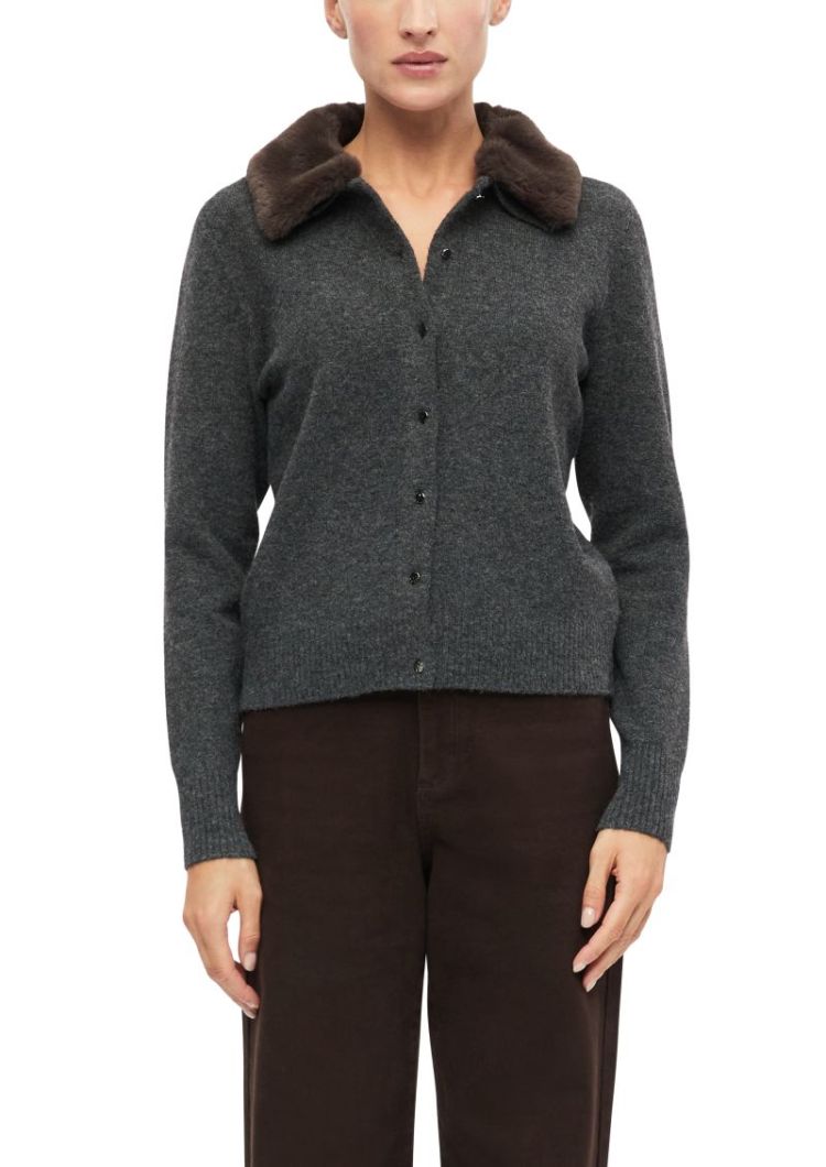Gilet BLACK LABEL 9898 GREY/BLACK