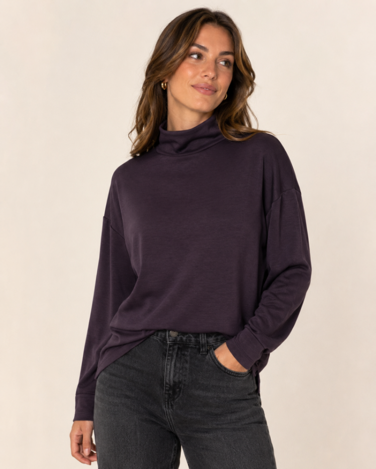 Sweater FREEQUENT 8313 Nightshade