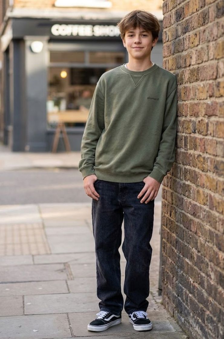 Sweater ELEMENT GQQ0 BRONZE GRE