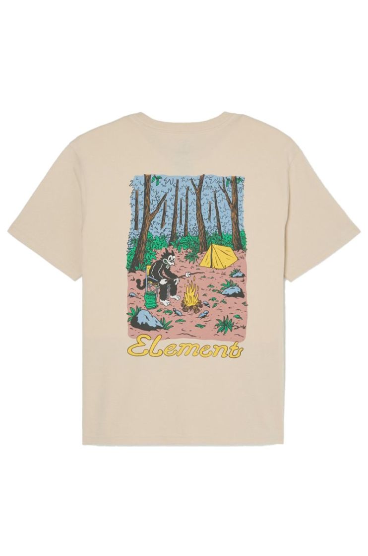 T-shirt ELEMENT TEG0 OAT MILK