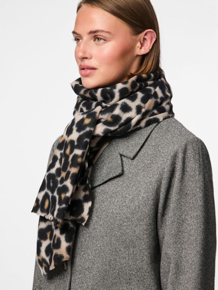 Sjaal PIECES 179276002 Black