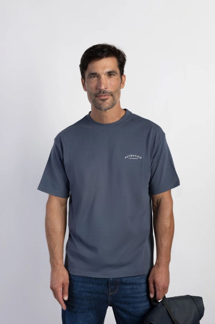T-shirt BOSTON 443 BLEU OCEAN
