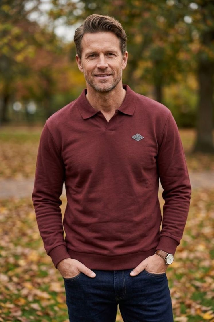 Sweater BOSTON 378 TERRACOTA