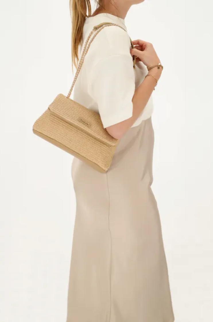 Handtas CHARM LONDON 117 LIGHT TAUPE