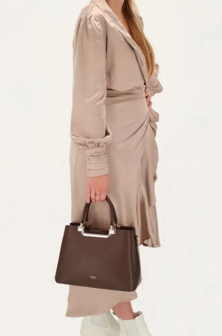 Handtas CHARM LONDON 097 DARKBROWN