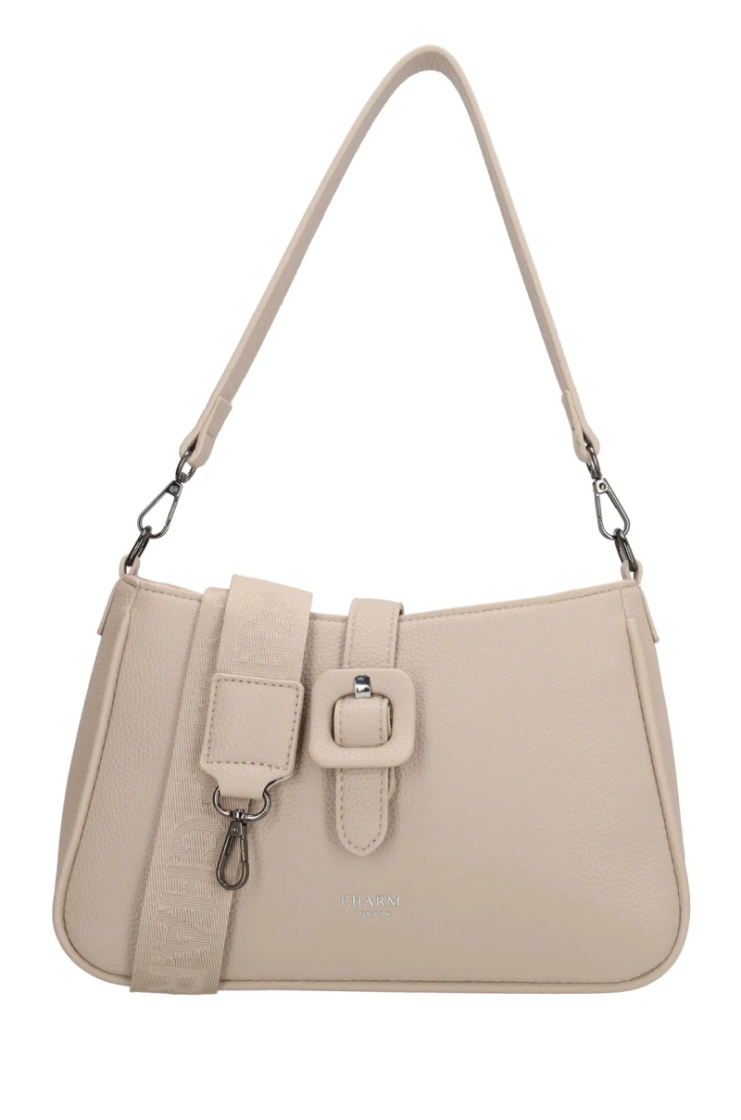 Handtas CHARM LONDON 117 LIGHT TAUPE
