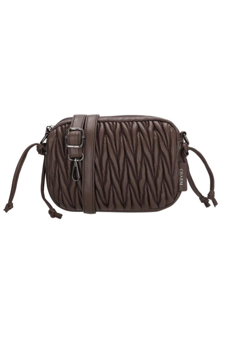 Handtas CHARM LONDON 097 DARKBROWN