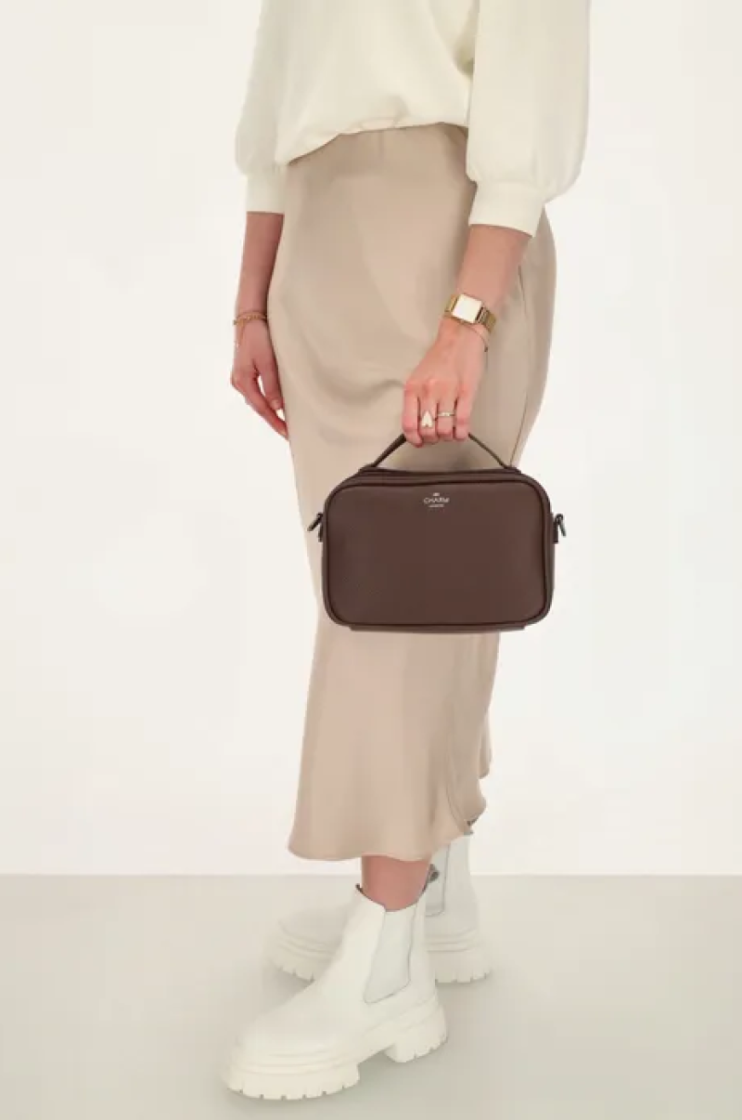 Handtas CHARM LONDON 097 DARKBROWN