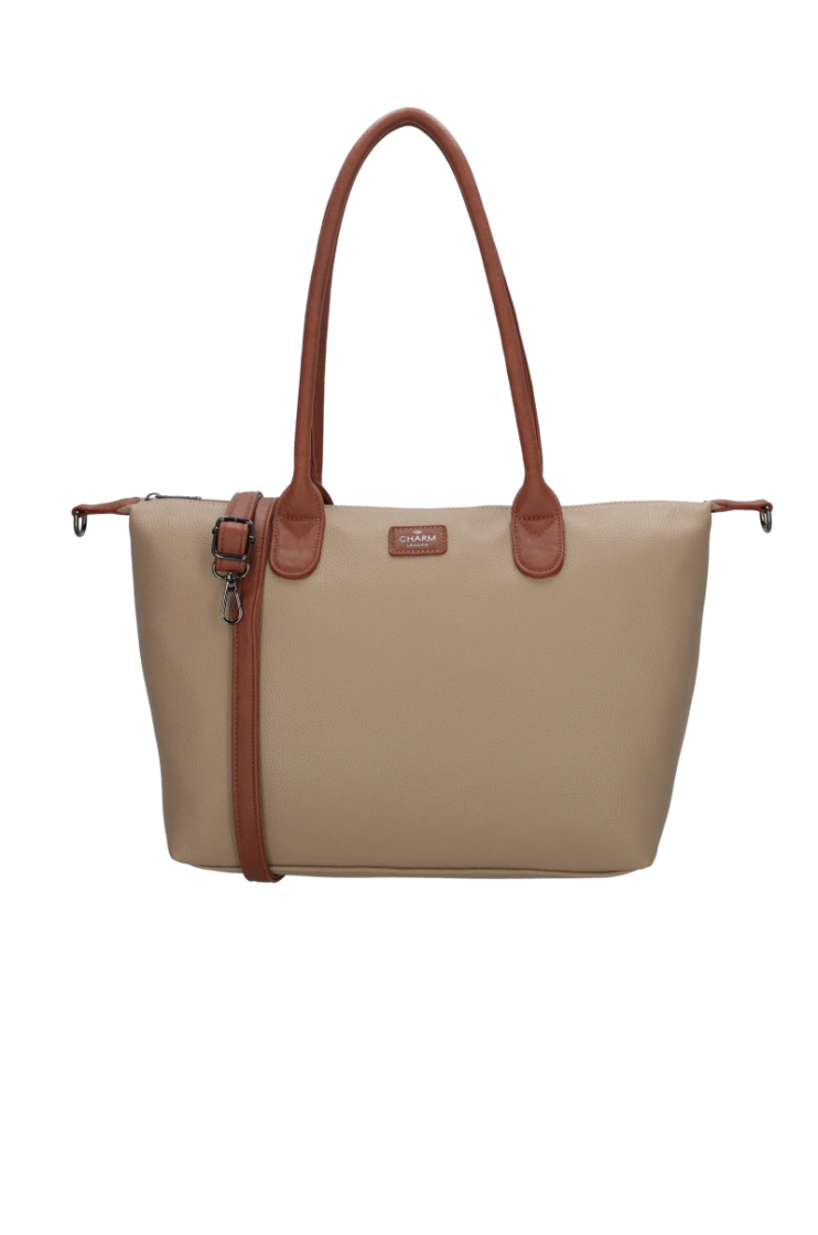 Handtas CHARM LONDON 016 TAUPE