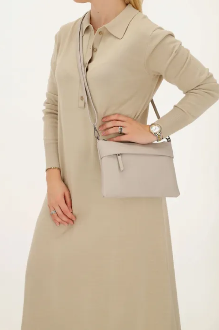 Handtas BEAGLES 117 LIGHT TAUPE
