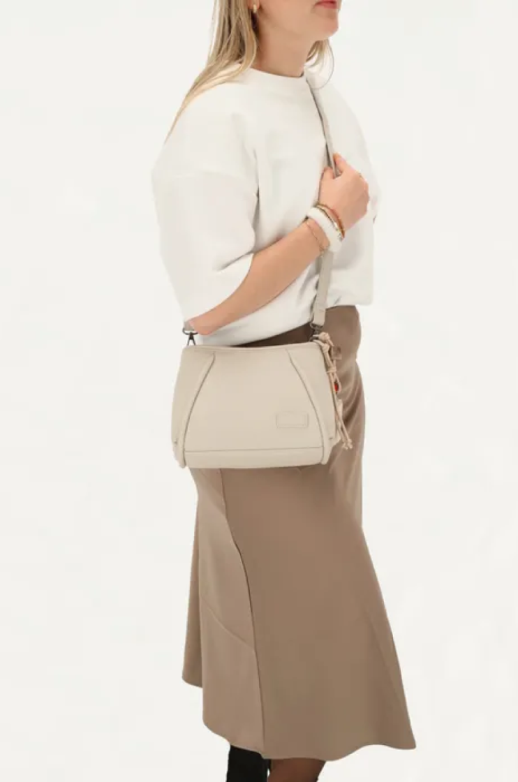 Handtas ZEBRA 138 CREAM