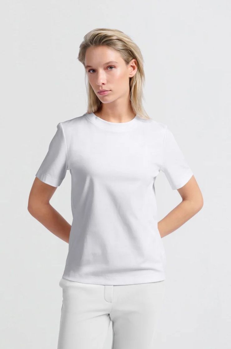 T-shirt YAYA 00000 PURE WHIT