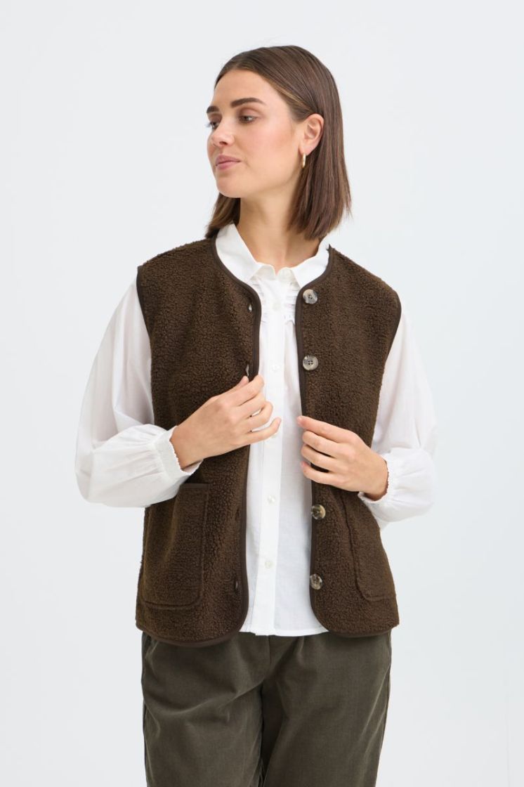 Gilet FRANSA 190913 Hot Fudg
