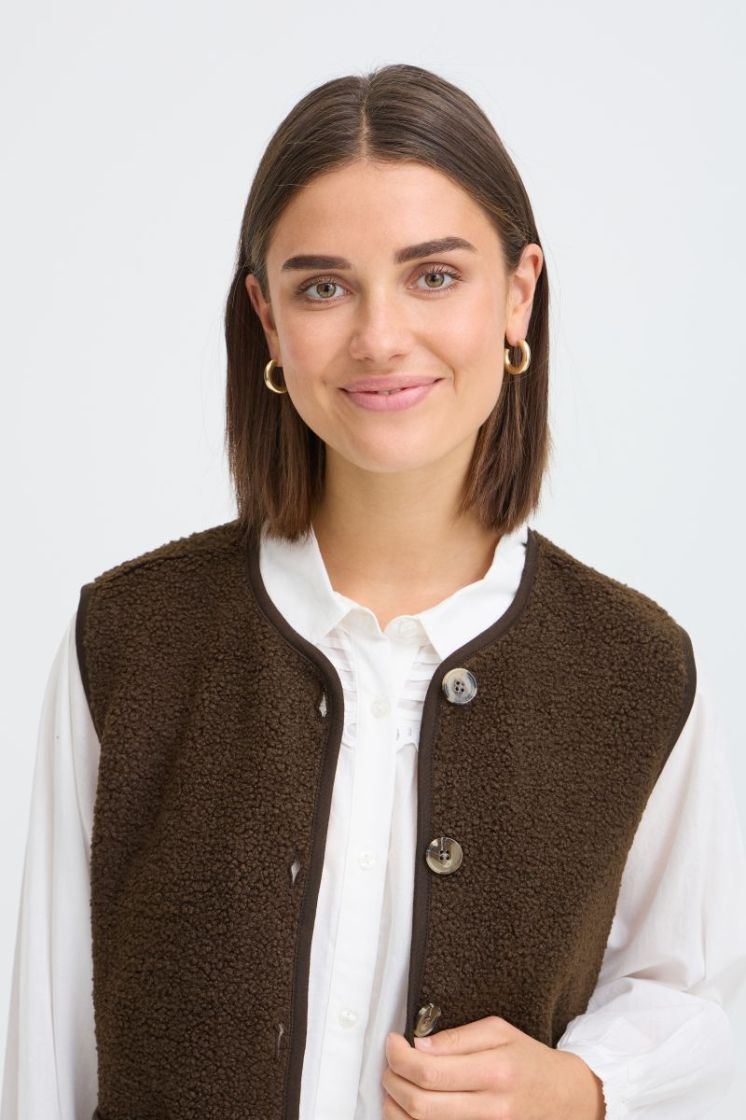 Gilet FRANSA 190913 Hot Fudg