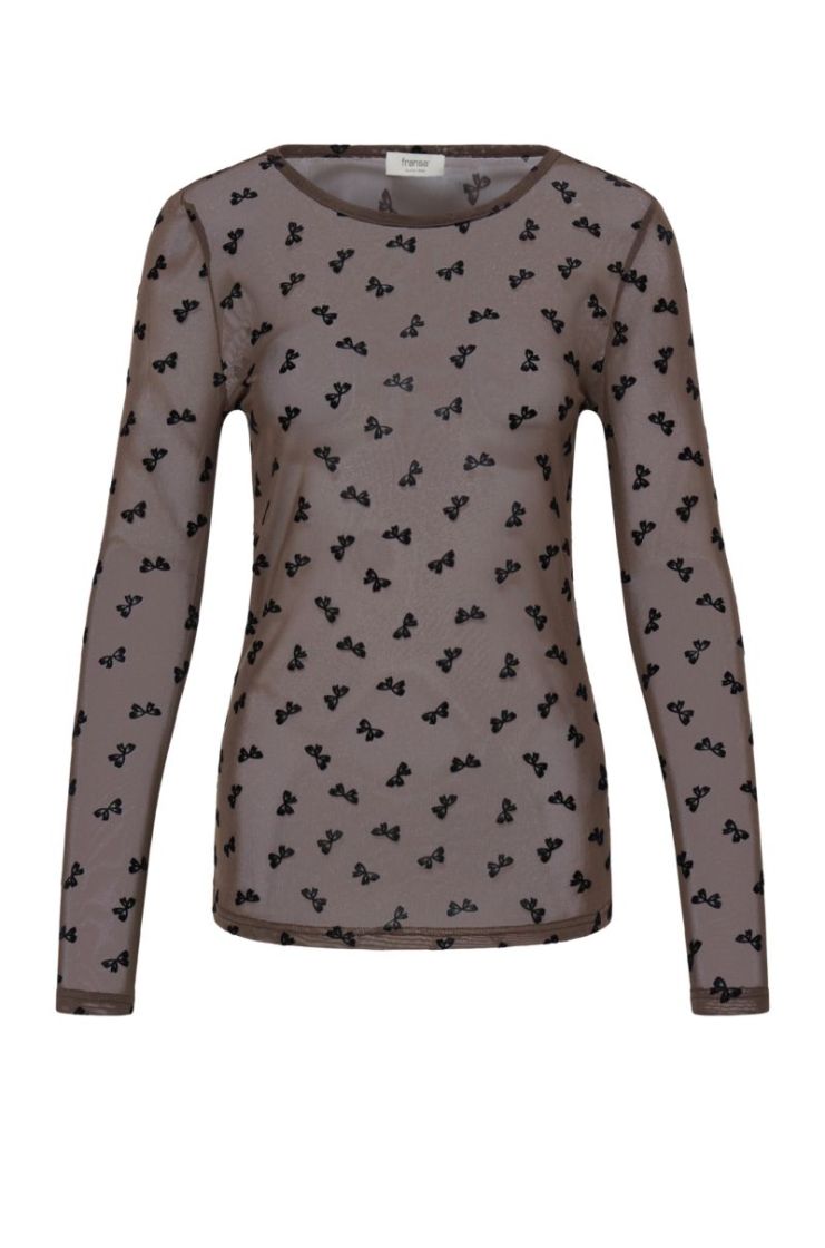 T-shirt FRANSA 900016757 BROWN