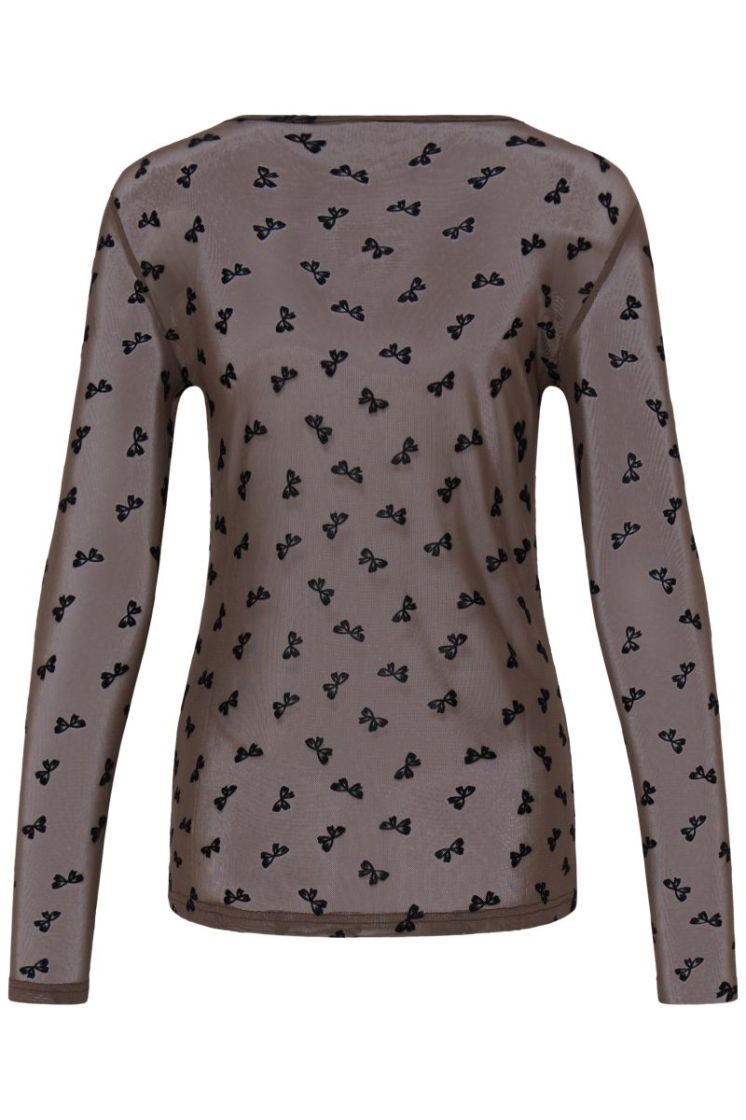 T-shirt FRANSA 900016757 BROWN